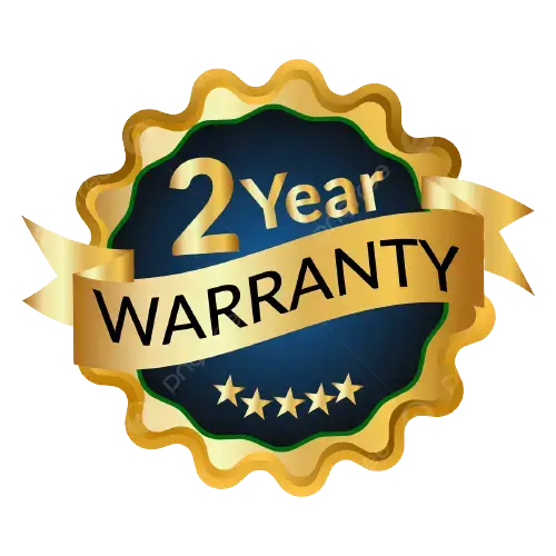 2 year warranty